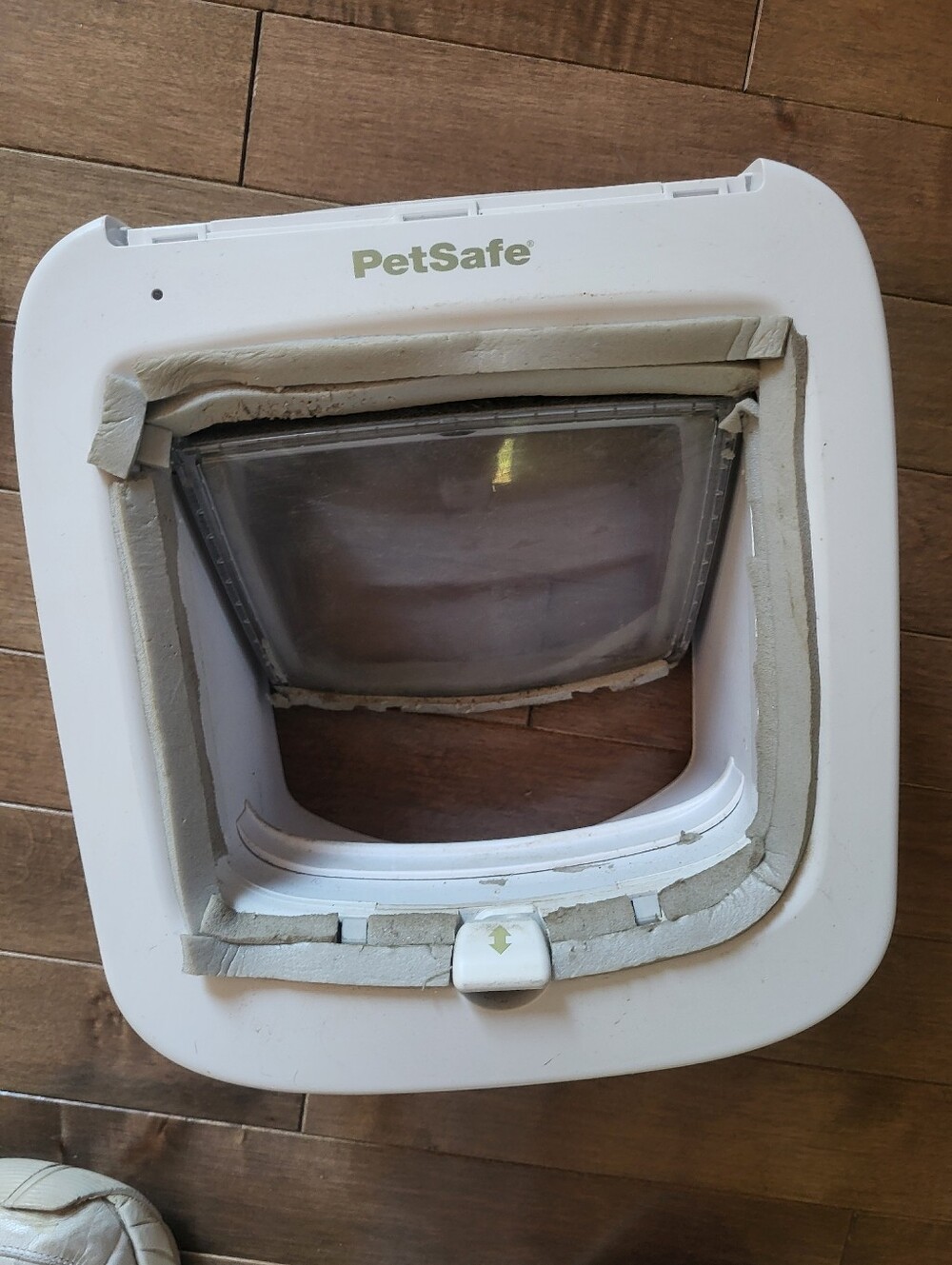 PetSafe White Pet Door Flap with Clear Transparent Panel